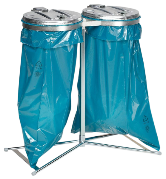 Doppel-Abfallsammler - für 120 Liter Abfallsäcke